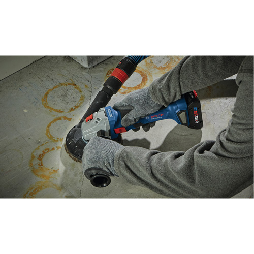Brushless Angle Grinder with Slide Switch, 4-1/2" Wheel, 18 V GTA Hardware Inc