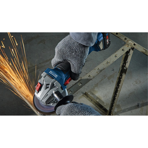 Brushless Angle Grinder with Slide Switch, 4-1/2" Wheel, 18 V GTA Hardware Inc