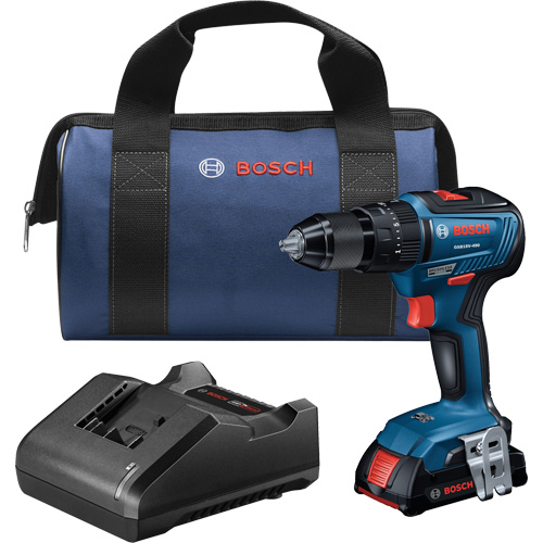 EC Brushless 1/2 In. Hammer Drill/Driver Kit, 1/2" Chuck, 18 V GTA Hardware Inc