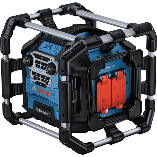 Radio de chantier avec Bluetooth 5.0 et station dalimentation, Lithium-ion, 18 V GTA Hardware Inc