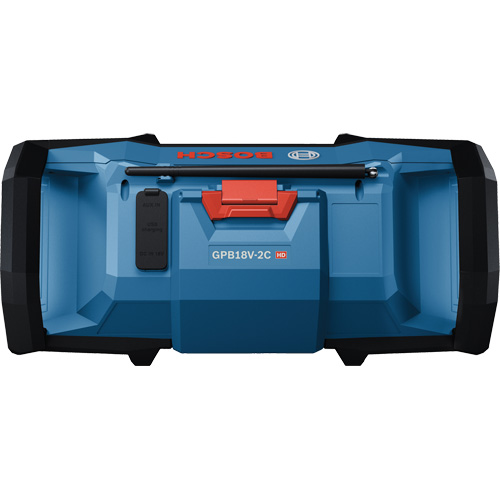 Compact Jobsite Radio with Bluetooth&reg; 5.0, Lithium-Ion, 18 V GTA Hardware Inc