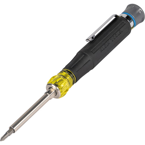 Tournevis multi-embouts de pr&eacute;cision polyvalent de poche 13-en-1, 6-1/2" lo, Prise Coussin&eacute;e GTA Hardware Inc