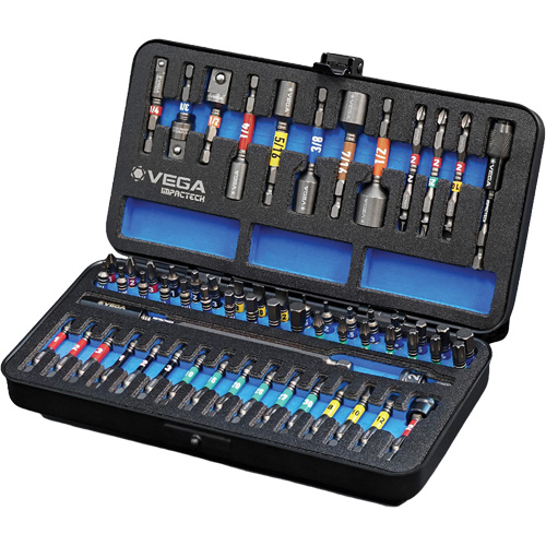 64-Piece Master Impact Driver Bit Set GTA Hardware Inc