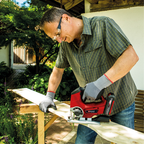 Variable Speed Cordless Jigsaw (Tool Only), 18 V, Lithium-Ion, 0-2400 SPM, 1" Stroke Length GTA Hardware Inc
