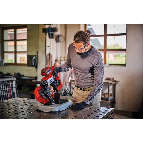 5” Cordless Compact Metal Cutting Bandsaw (Tool Only), 18 V, 4-1/2" Capacity GTA Hardware Inc