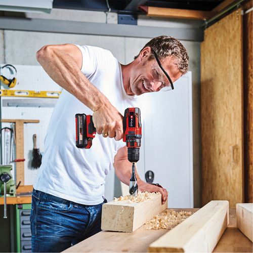 Cordless Drill/Driver Kit, Lithium-Ion, 18 V, 3/8" Chuck, 310 in-lbs Torque GTA Hardware Inc