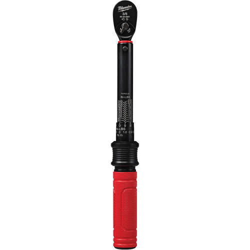 Cl&eacute; dynamom&eacute;trique, &agrave; cliquer, Entraînement 3/8" carr&eacute;, 5,6 - 28,2 Nm/50 - 250 lb-po GTA Hardware Inc