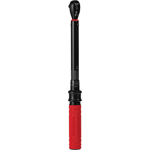 Cl&eacute; dynamom&eacute;trique, &agrave; cliquer, Entraînement 3/8" carr&eacute;, 20 - 100 lb-po/27,1 - 135,6 Nm GTA Hardware Inc