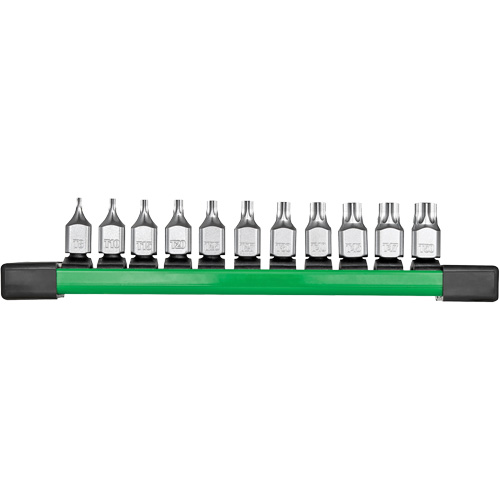 Jeu de douilles &agrave; embouts &agrave; profil bas, Torx, Prise 1/4", 11 mr GTA Hardware Inc