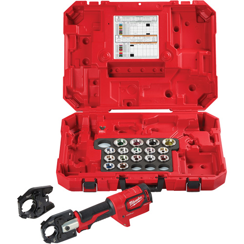 M18 FORCE LOGIC 600 MCM Al Crimper with 750 MCM Expanded Jaw GTA Hardware Inc