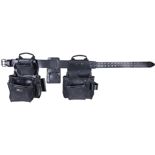 Ensemble de tabliers robustes Phantom 4 morceaux, Cuir, Noir GTA Hardware Inc