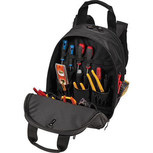 Sacs &agrave; dos Phantom pour outils &agrave; 36 poches, 11" lo x 14-1/2" la, Noir, Balistique/Polyester GTA Hardware Inc