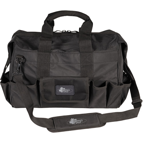 Phantom Collection 18" Contractor's Tool Bag, Ballistic Polyester, 25 Pockets, Black GTA Hardware Inc