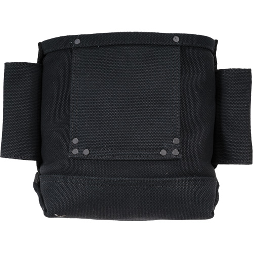 Sac Phantom pour &eacute;crous et boulons avec 2 manchons, Toile, 3 pochettes, Noir GTA Hardware Inc