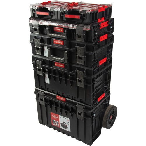 5-Piece Arx&reg; Rolling Toolbox Base Set, 25-1/5" x 19" x 54-3/5", Black GTA Hardware Inc
