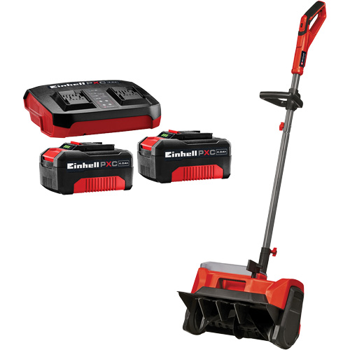 36V Cordless Snow Shovel Kit with Batteries and Charger, 16" (40.64 cm) Wide GTA Hardware Inc