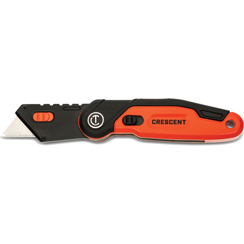 Couteau utilitaire pliant, 1" lame, lame en Acier, poign&eacute;e en Aluminium GTA Hardware Inc