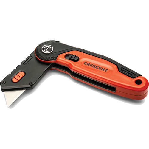 Couteau utilitaire pliant, 1" lame, lame en Acier, poign&eacute;e en Aluminium GTA Hardware Inc