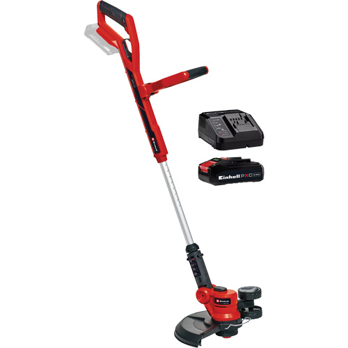 Coupe-bordure t&eacute;lescopique sans fil avec batterie 2,5 Ah et ensemble de d&eacute;part de chargeur, 12", &agrave; pile, 18 V GTA Hardware Inc