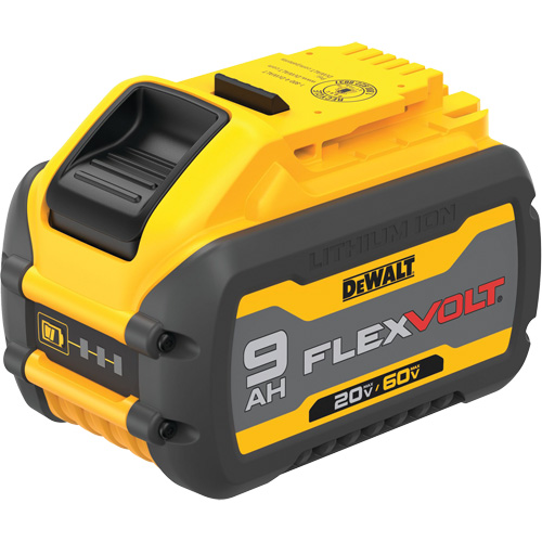 FLEXVOLT&reg; Battery, Lithium-Ion, 20 V/60 V, 9 Ah GTA Hardware Inc