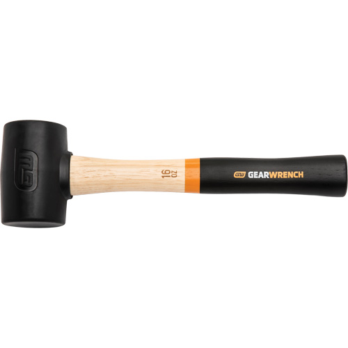 Maillet en caoutchouc, 16 oz, Prise en Bois, 13" lo GTA Hardware Inc