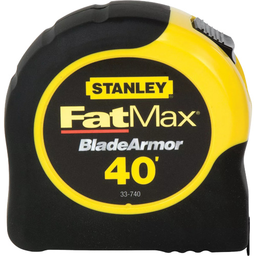 Ruban &agrave; mesurer FatMax Classic avec saillie de 11', 1-1/4" x 40', Marques de goujon Imp&eacute;rial GTA Hardware Inc