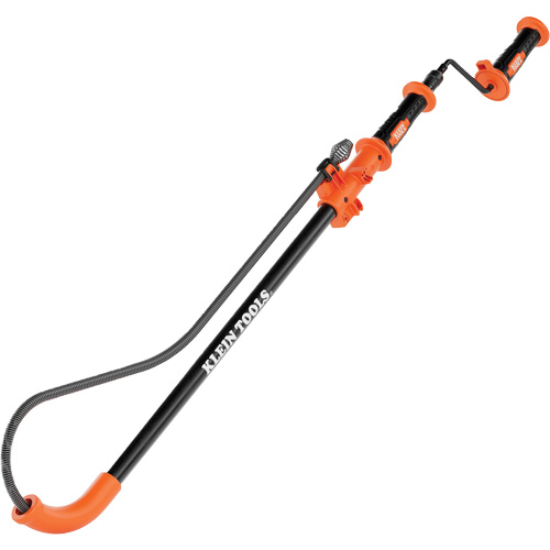 Steel Toilet Auger, Manual, 3' Cable Length, 1/2" Cable Diameter GTA Hardware Inc
