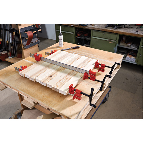 Heavy-Duty I-Beam Steel Bar Clamp, 36" (914.4 mm) Capacity, 2" (50.8 mm) Throat Depth GTA Hardware Inc