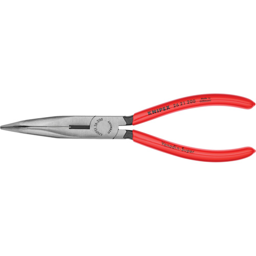 Long Nose 40° Angled Pliers with Cutter, 8" L GTA Hardware Inc