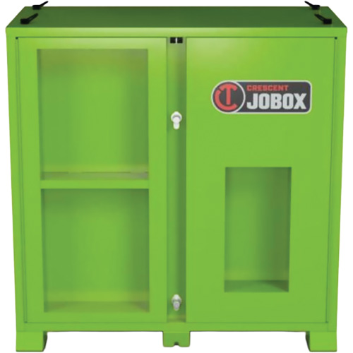 Armoire de rangement d'&eacute;PI sur place, Acier, Vert lime haute visibilit&eacute; GTA Hardware Inc