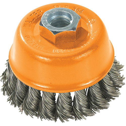 Brosse-boisseau, 3" dia. x 5/8"-11 arbre GTA Hardware Inc