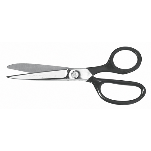 Ciseaux droits de qualit&eacute; industrielle Inlaid, Longueur de coupe de 3-1/8", Poign&eacute;e Anneaux GTA Hardware Inc