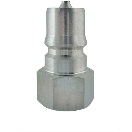 Hydraulic Quick Coupler - Plug, Stainless Steel, 1/4" Dia. GTA Hardware Inc