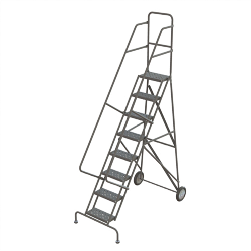 &eacute;chelles roulantes, 8 marches, Stri&eacute;, Hauteur 86" GTA Hardware Inc