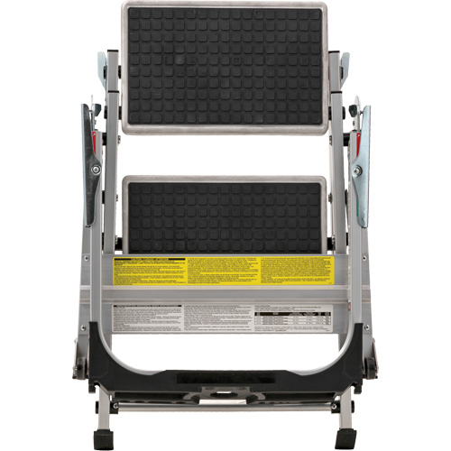 &eacute;chelle escabeau avec roues pivotantes, 2 marches, 23" x 21" x Hauteur 34,50" GTA Hardware Inc