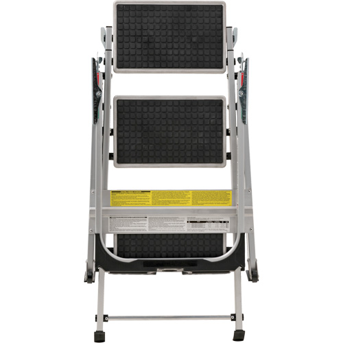 Tilt & Roll Step Stool Ladder, 3 Steps, 34" x 22" x 50.75" High GTA Hardware Inc