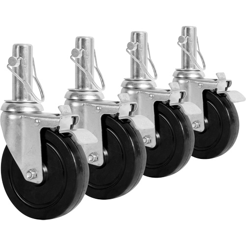 Set of Casters for Scaffolding GTA Hardware Inc