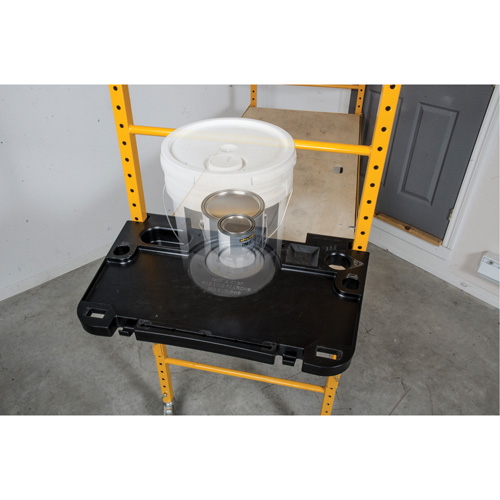 Tablette &agrave; outils pour &eacute;chafaudage GTA Hardware Inc