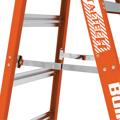 Step Ladder, 10', Fibreglass, 375 lbs. Capacity, Type 1AA GTA Hardware Inc