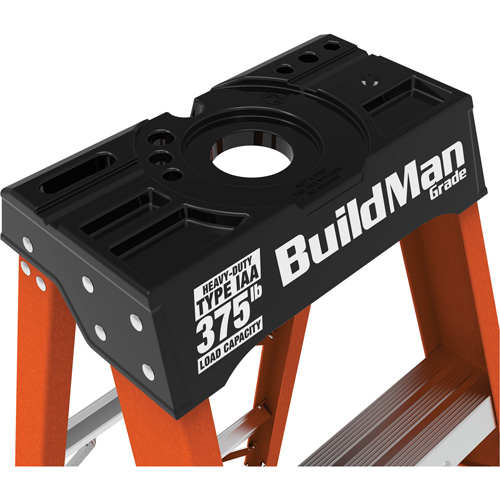 Step Ladder, 10', Fibreglass, 375 lbs. Capacity, Type 1AA GTA Hardware Inc