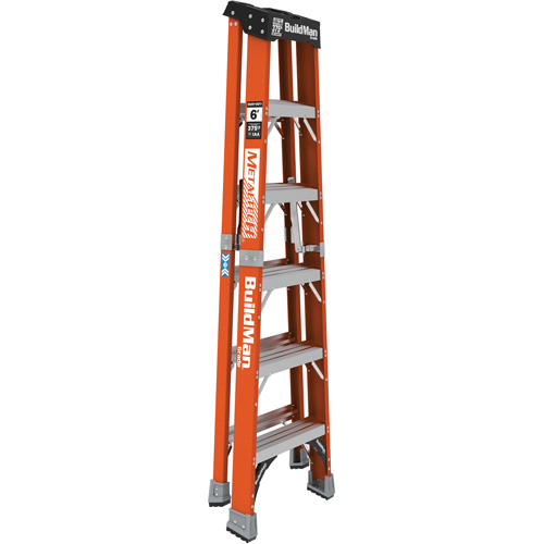 Step Ladder, 6', Fibreglass, 375 lbs. Capacity, Type 1AA GTA Hardware Inc
