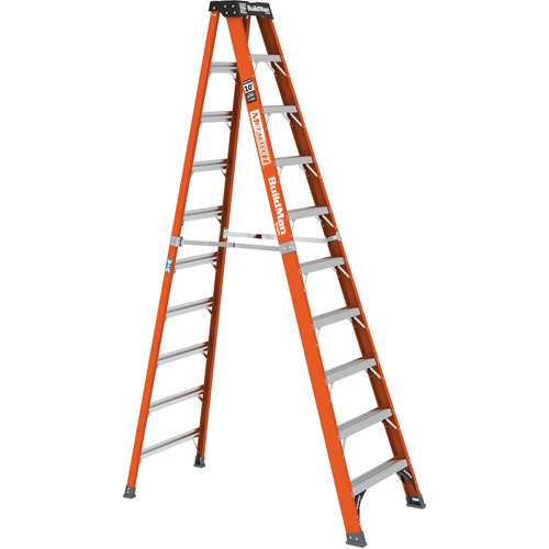 Step Ladder, 10', Fibreglass, 375 lbs. Capacity, Type 1AA GTA Hardware Inc