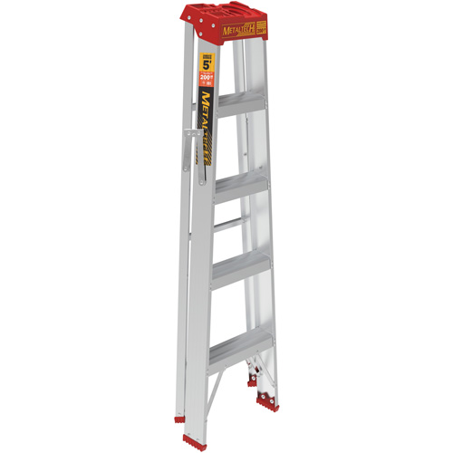Step Ladder, 5', Aluminum, 200 lbs. Capacity, Type 3 GTA Hardware Inc
