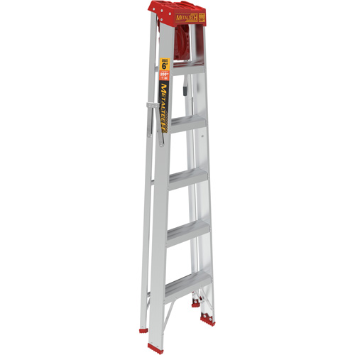 Step Ladder with Paint Tray, 6', Aluminum, 200 lbs. Capacity, Type 3 GTA Hardware Inc