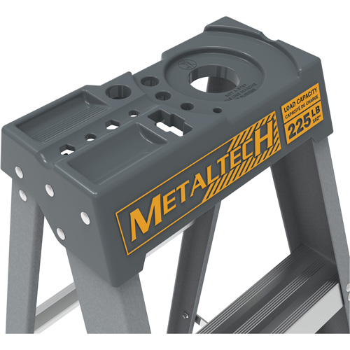 Escabeau avec plateau &agrave; peinture, 6', Fibre de verre, Capacit&eacute; 225 lb, Type 2 GTA Hardware Inc