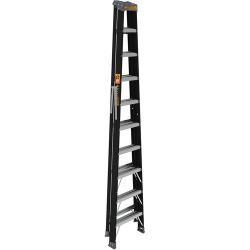Escabeau, 10', Fibre de verre, Capacit&eacute; 250 lb, Type 1 GTA Hardware Inc