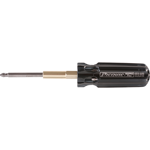 Sixpac Plus Multi-Bit Screwdrivers GTA Hardware Inc
