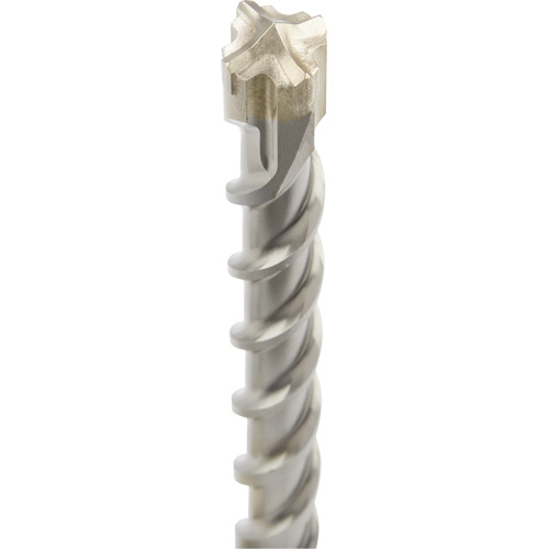 Foret &agrave; 4 cannelures pour perceuse &agrave; percussion MX4, 3/4", Tige SDS-Plus, Carbure GTA Hardware Inc
