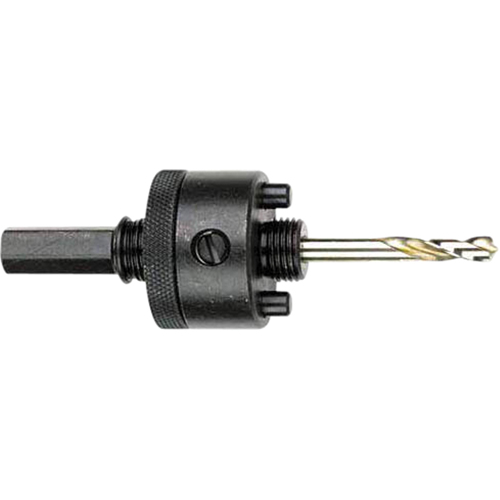 Arbres avec forets-guides pour scies-cloches, 1-1/4" et plus, 7/16" Tige GTA Hardware Inc