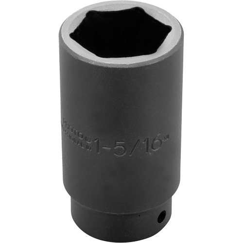 Socket, Impact, 1-5/16", 1/2" Drive, 6 Points, Deep GTA Hardware Inc